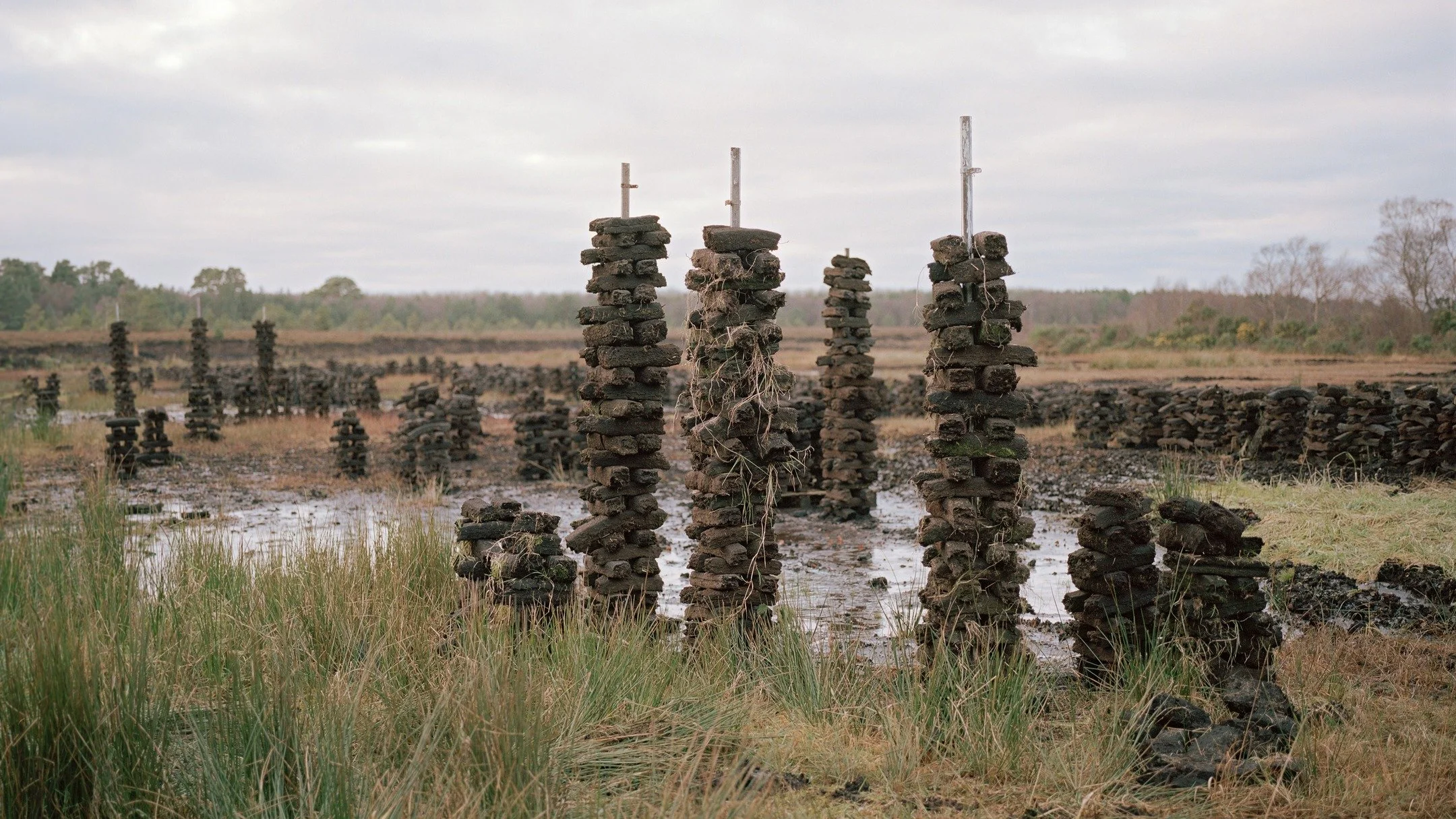 Tony&rsquo;s Footings, Carbury, County Kildare, from the series &lsquo;Beneath | Beofh&oacute;d&rsquo; (2018-2025), 2018. 
&ndash;
Shane Hynan (b. 1976) is a visual artist whose practice centres on photography, incorporating experimental elements in 