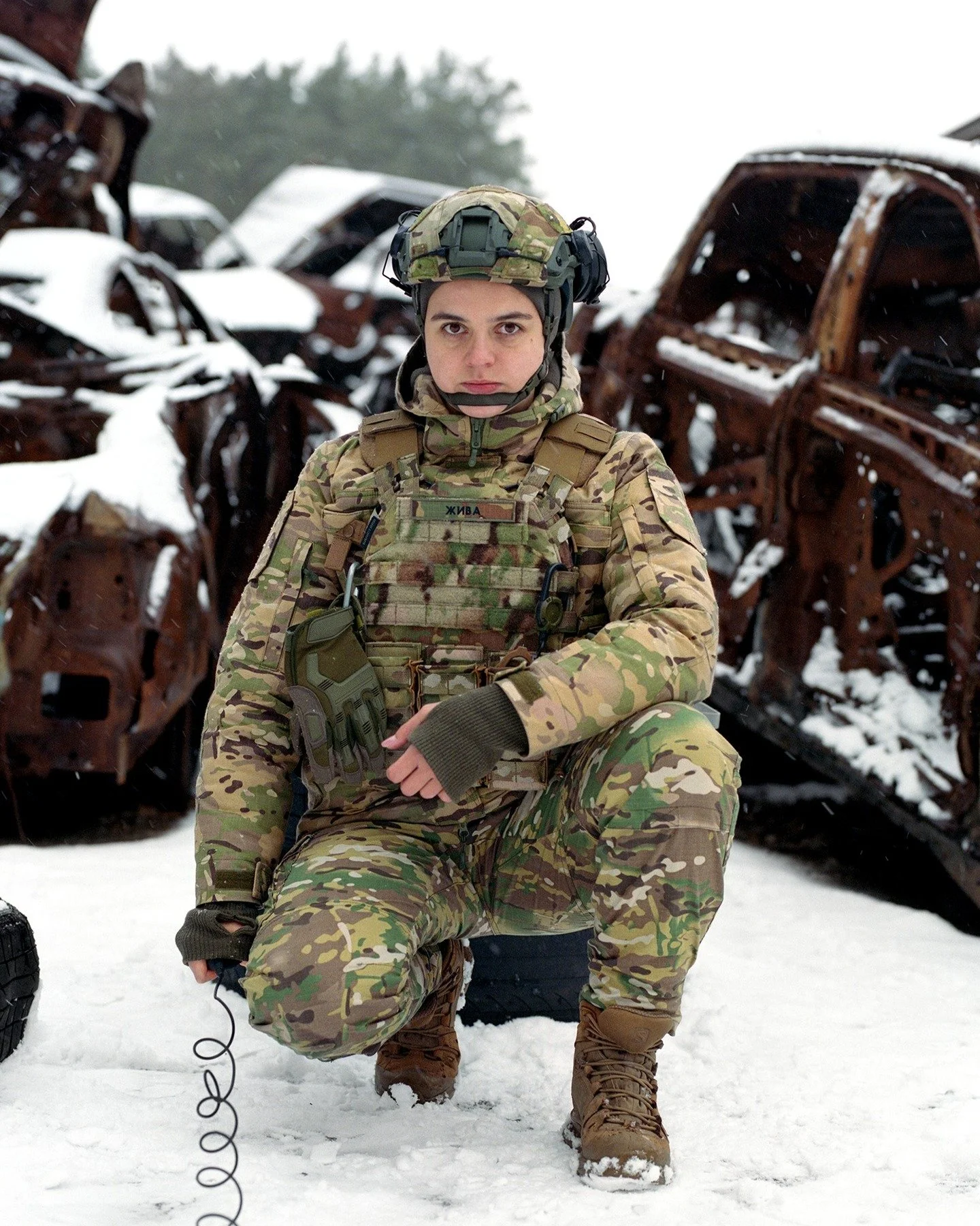 Olena &mdash; a survivor of wartime rape and torture from Ukraine &copy; 2024 Jadwiga Brontē &amp; Olena Apchel
&ndash;
Jadwiga Bronte is a Polish-born documentary photographer and visual storyteller based in London. Her work explores the relationshi