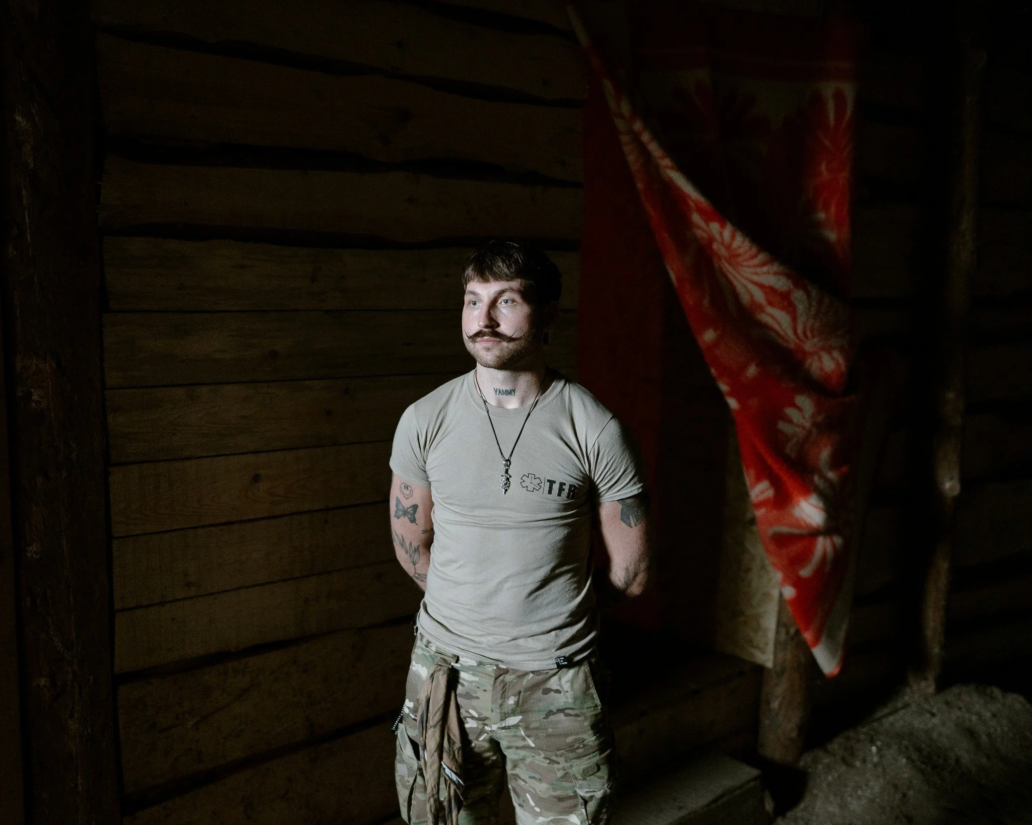 Hello this is Sitara Ambrosio, sharing images from my series Fragile as Glass (2024).

This body of work presents a sensitive and stirring photographic essay that documents the dates of several queer people in Ukraine. 
 
-

The long-term project cre