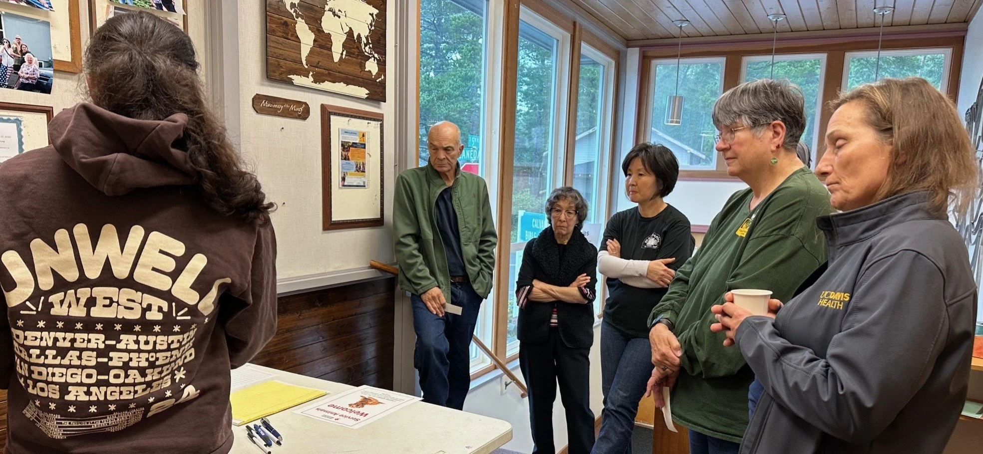 Regional Partners Unite for Red Cross Shelter Training at Manzanita Calvary Bible Church