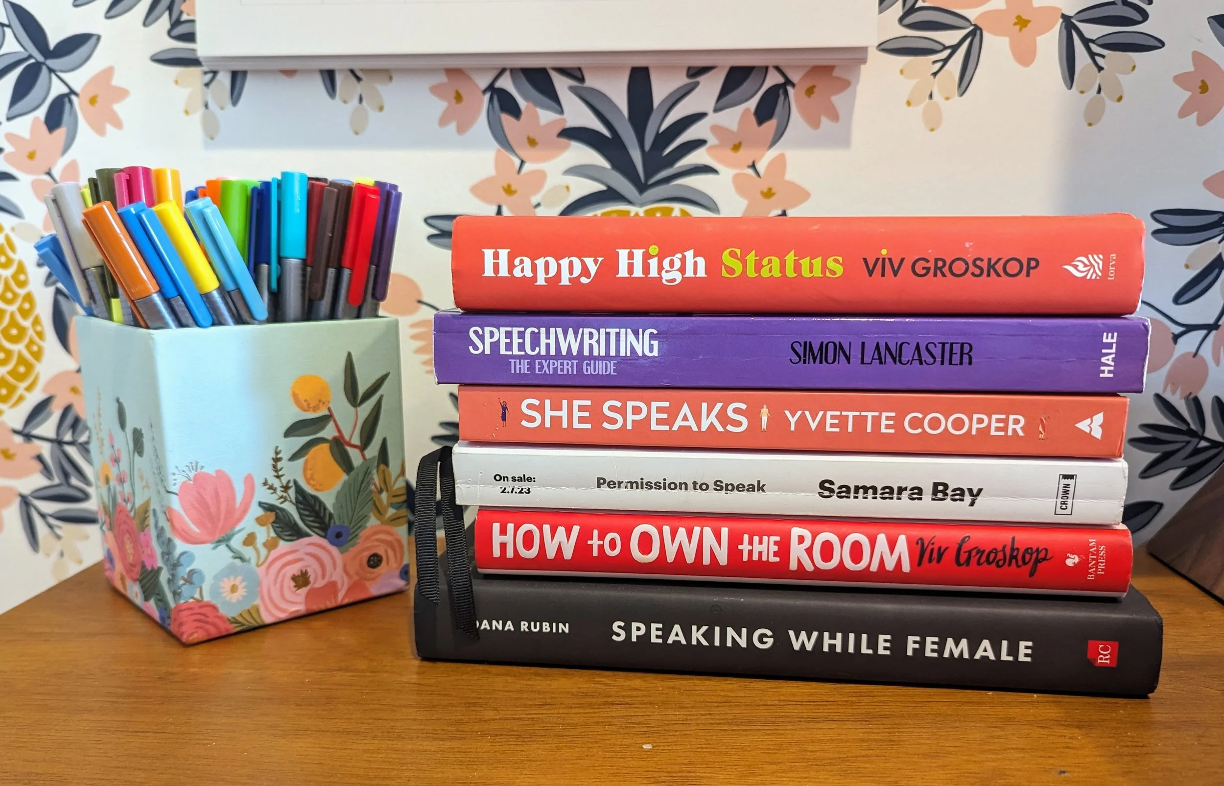 5 Books Every Speechwriter Should Have on their Book shelves (They’re Pretty Good for Speakers too)