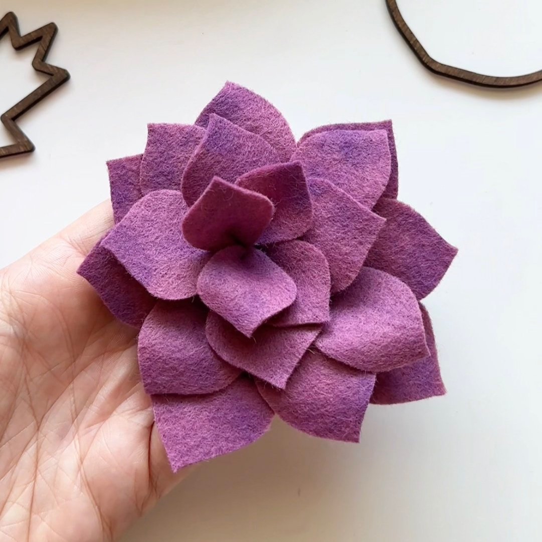 Free Beginner Felt Flower Petal Patterns — Resa Curbo Creative