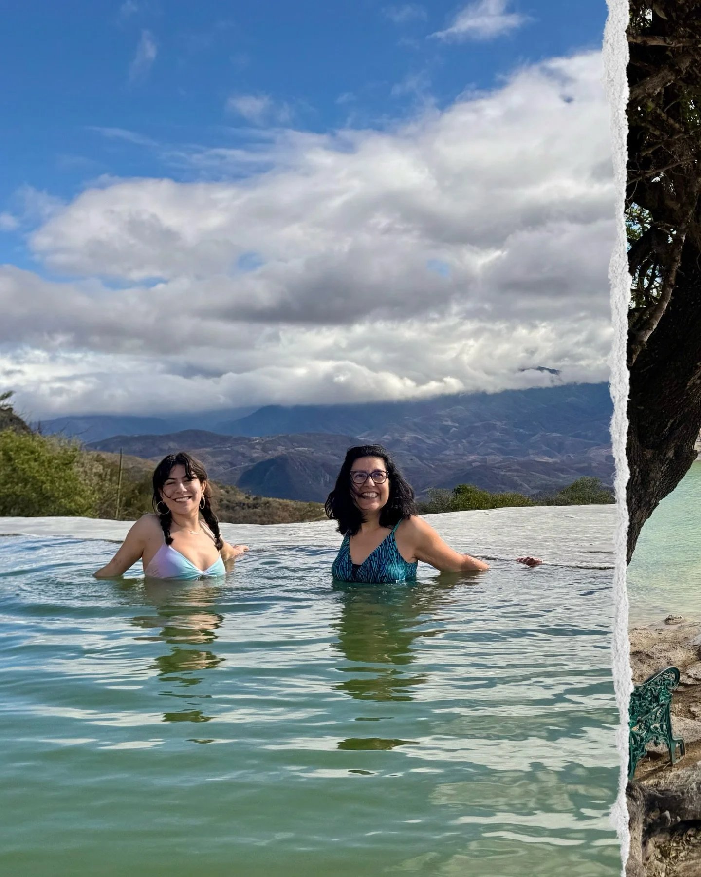 Some places feel like they shouldn&rsquo;t exist&hellip; and Hierve el Agua is one of them. These ancient petrified waterfalls were formed over thousands of years by mineral-rich spring water, slowly freezing into stone. Fun fact: there are only TWO 