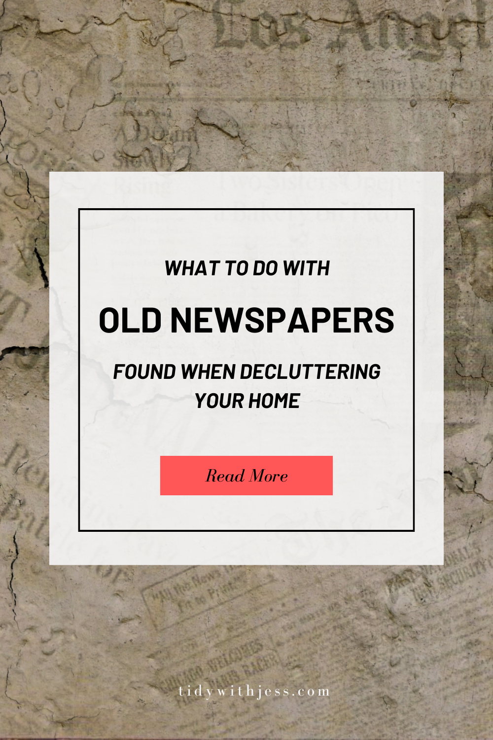 What To Do with Old Newspapers Found While Decluttering