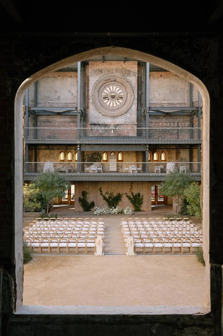 MA Wedding Ceremony Seated Courtyard Garden Court, MSA.jpg