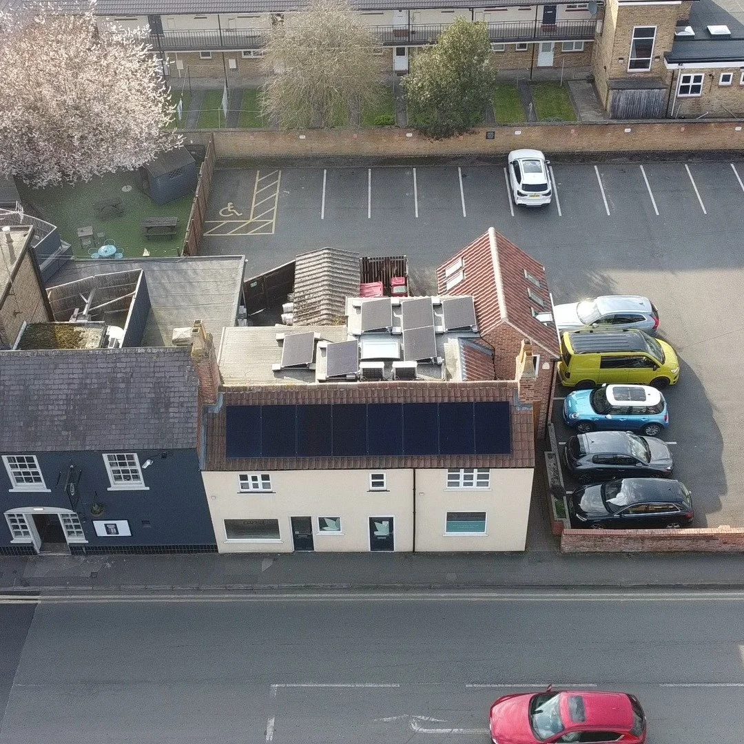 A solar PV and battery installation at Ash Accounting in Bingham. Competent accountants and a great team. We would recommend their accounting services to any local business.