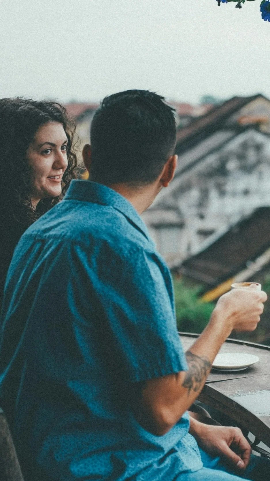 Couple after therapy discussing what to do when a partner won’t set boundaries with their family