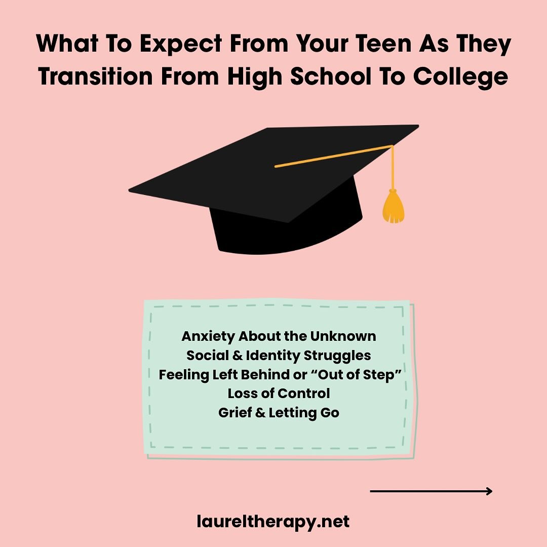 It&rsquo;s that time of the year again&hellip;graduation season! Why transitioning into college can be an exciting and hopeful time, it can also bring about a sense of loss, destabilization and uncertainty. Here are some normal reactions you may be s