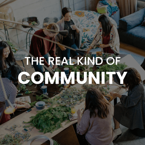 ON community, the real kind