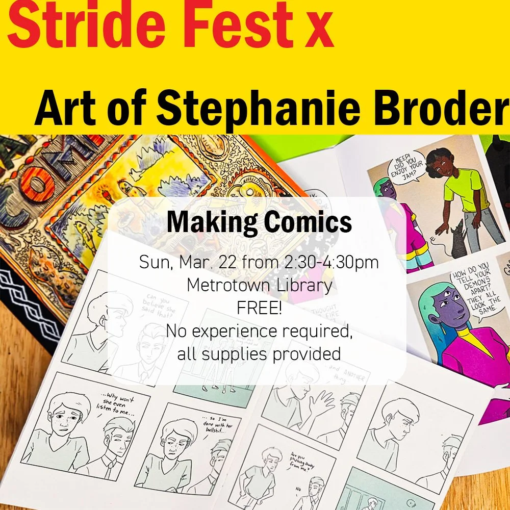 StrideFest - Making Comics