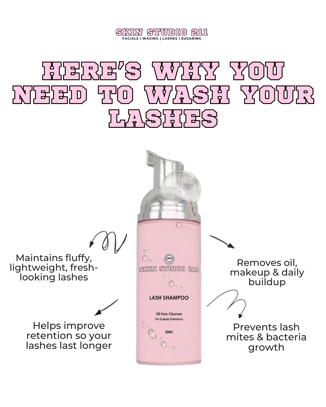 Skin Studio 211 Lash Shampoo