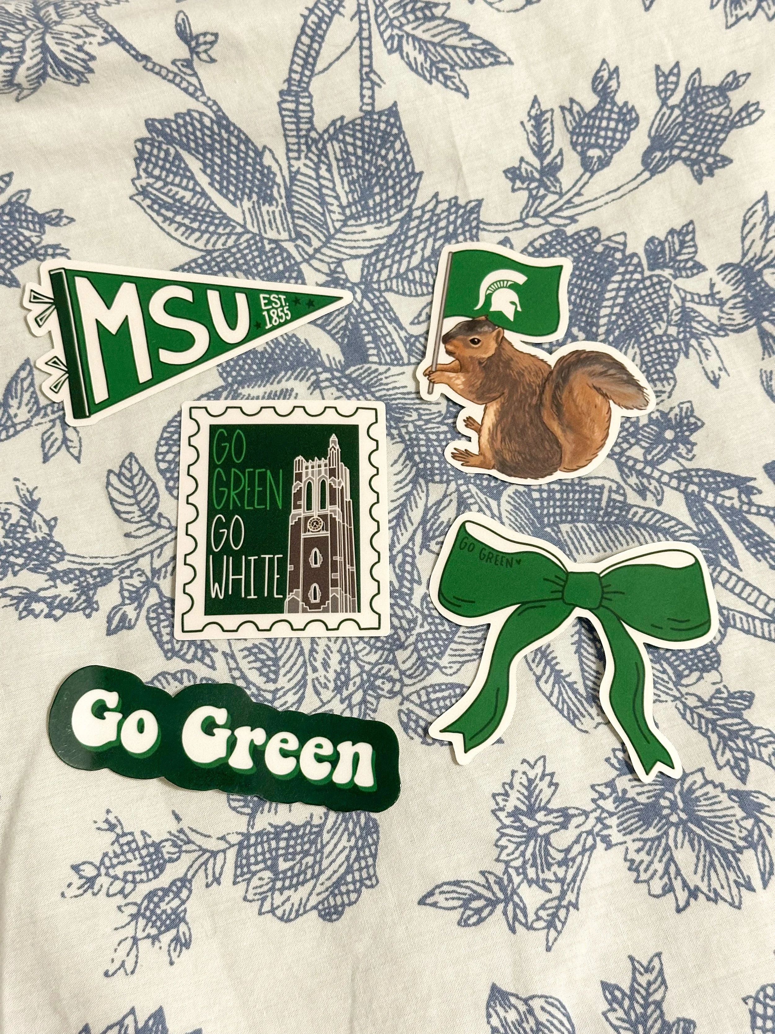 MSU Inspired Stickers
