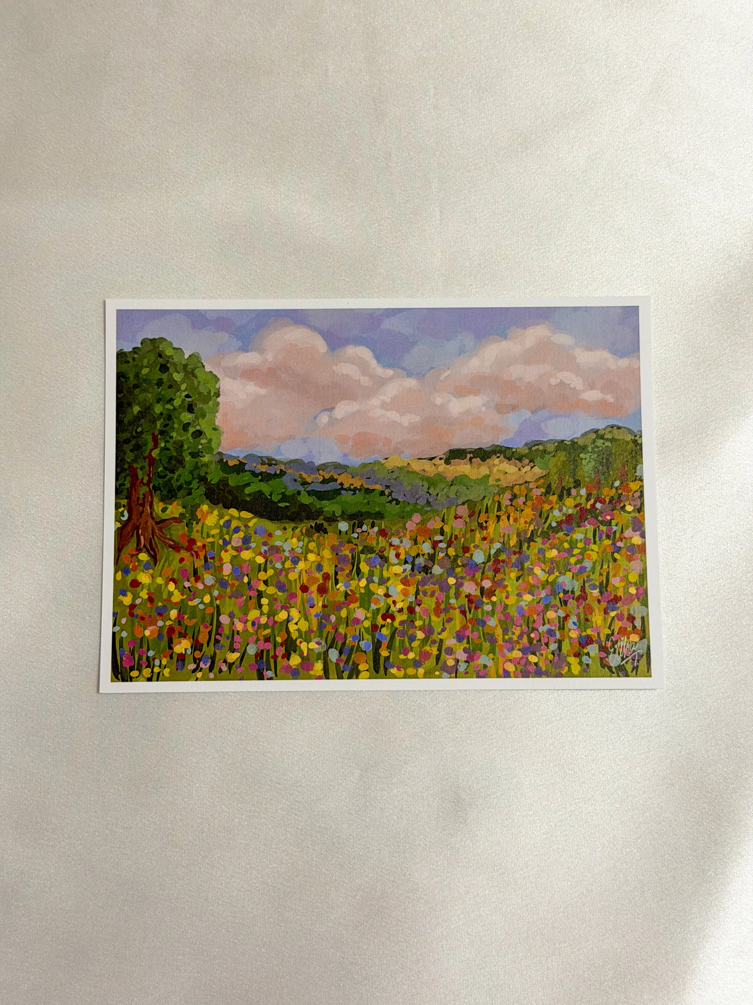 Colorful Meadow Art Print