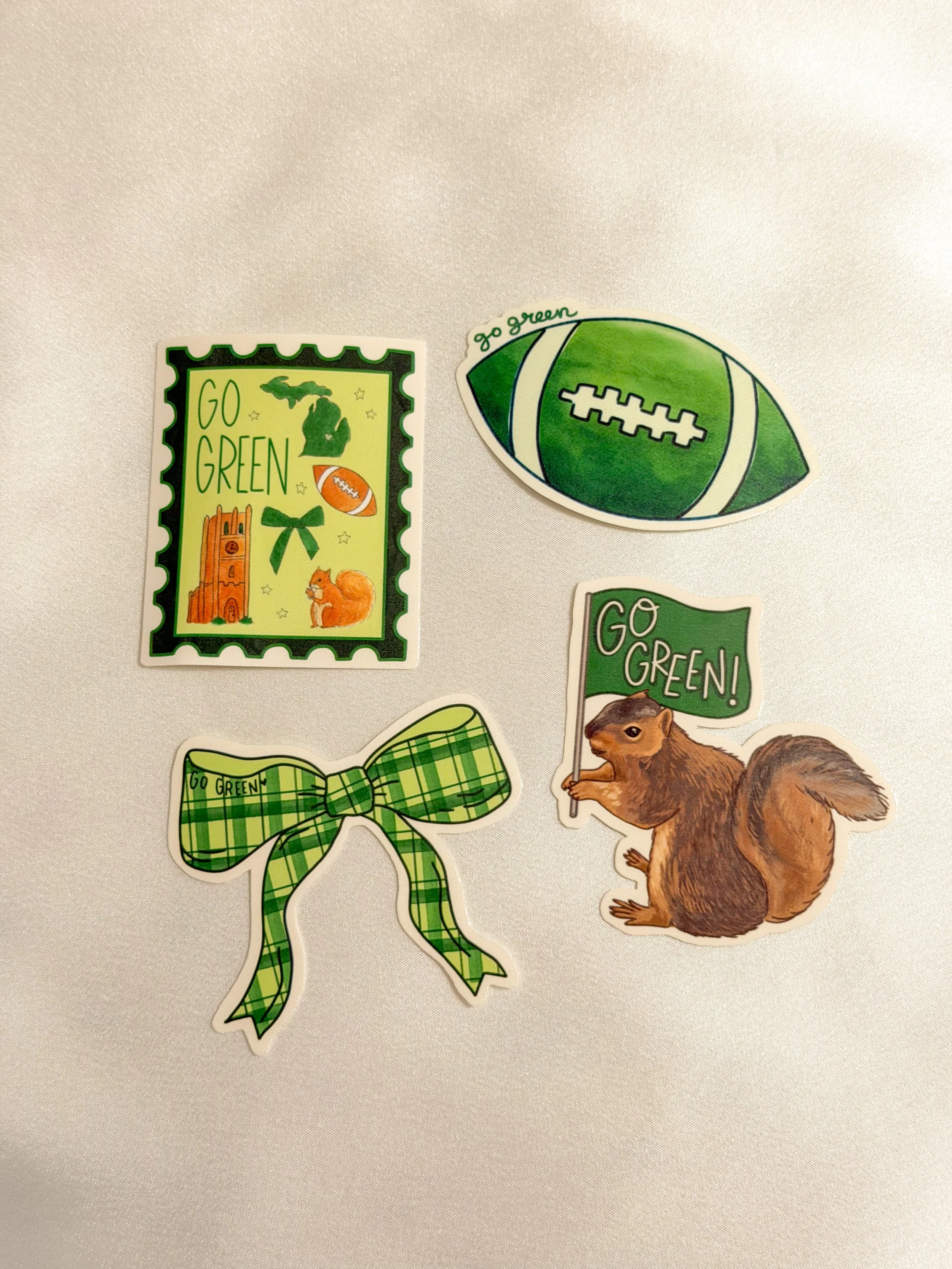 MSU Inspired Stickers