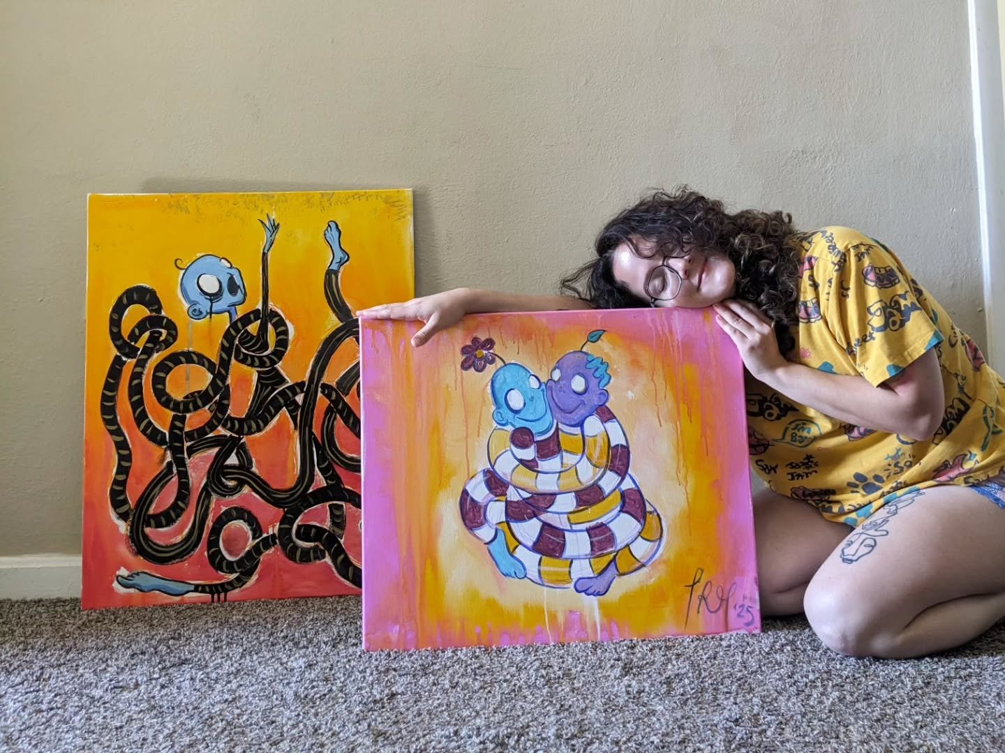 ✨Art Blitz 6✨
Let me tell you what a journey those past 24 hours were! But first, thank you again @artblitzorl @im_johnq for having me. The work you put in to make these events happen does not go unnoticed. Thank you for bringing the community togeth