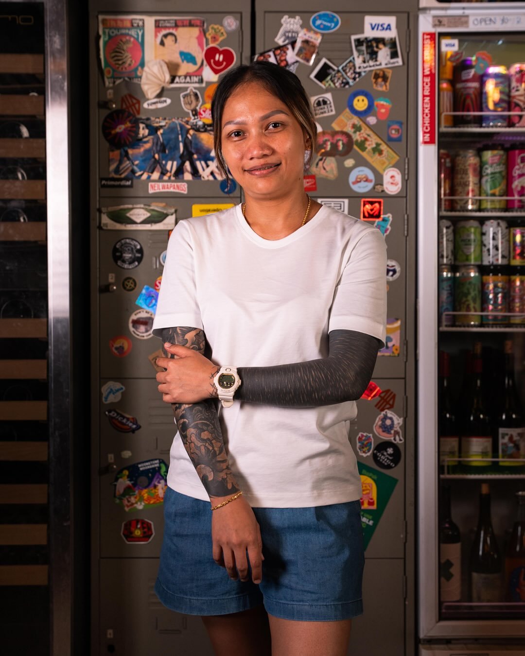 Meet Sue, the new main person in charge of our lunch shifts.

You might see the sleeves and think, &ldquo;wah, garang sia,&rdquo; but give it a minute, she&rsquo;s the kind that&rsquo;ll check if you&rsquo;ve eaten after she tells you off for being l