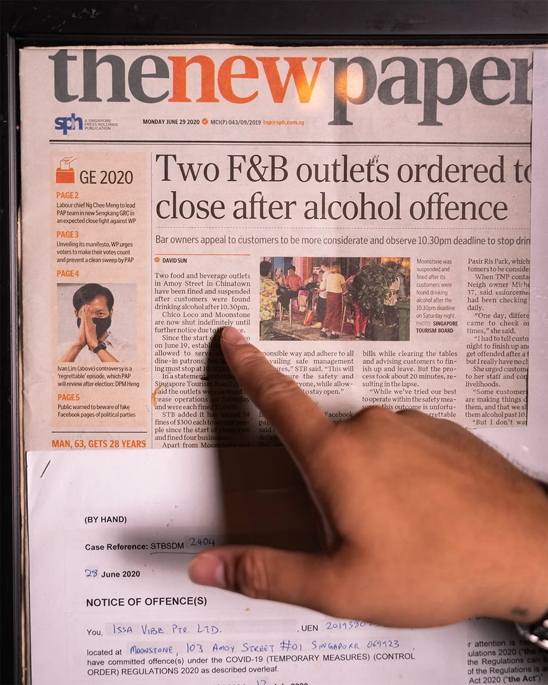 This may or may not be AI-generated content. 

Every bar has stories. Some stay the same each time you hear them. Some get better.
Back in 2020, there was an alcohol curfew. People say we got caught, shut down, and ended up in the newspaper.

True? F