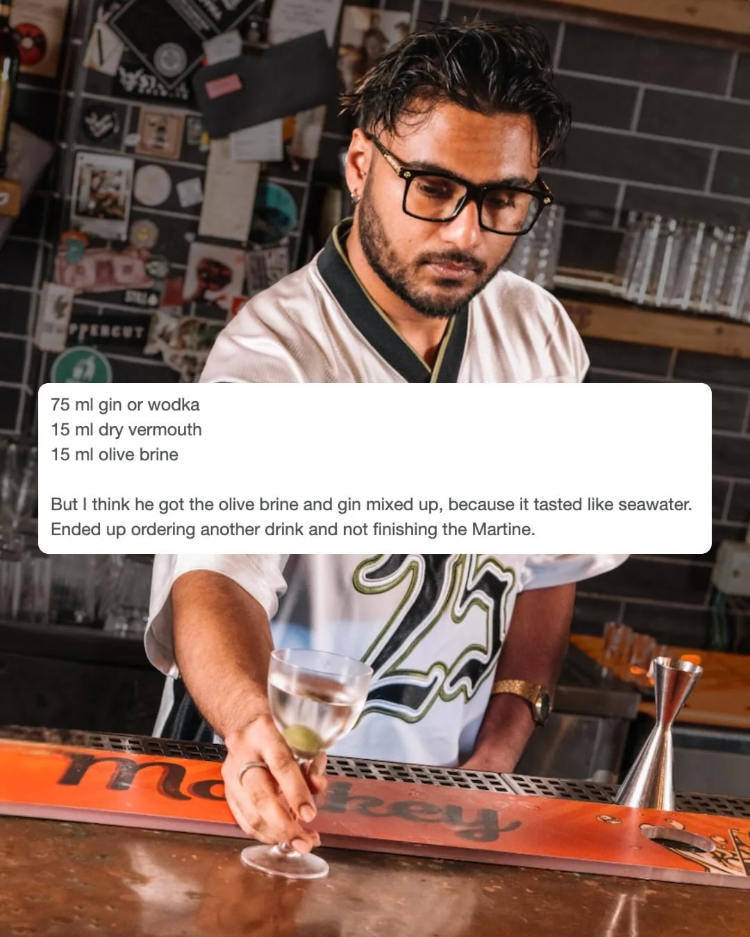 This is a public apology, sorry!