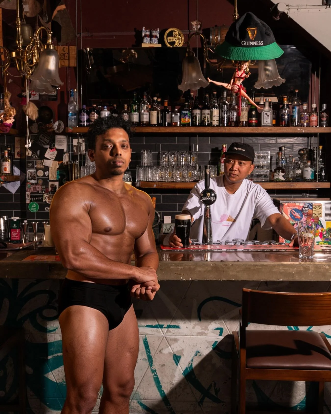 Not sure if it&rsquo;s @diggydev or @bookertfivex but 1.1g of protein per pint, you&rsquo;re basically being healthy. 

Ask Dev how many pints of Guinness a day it takes to get that body.