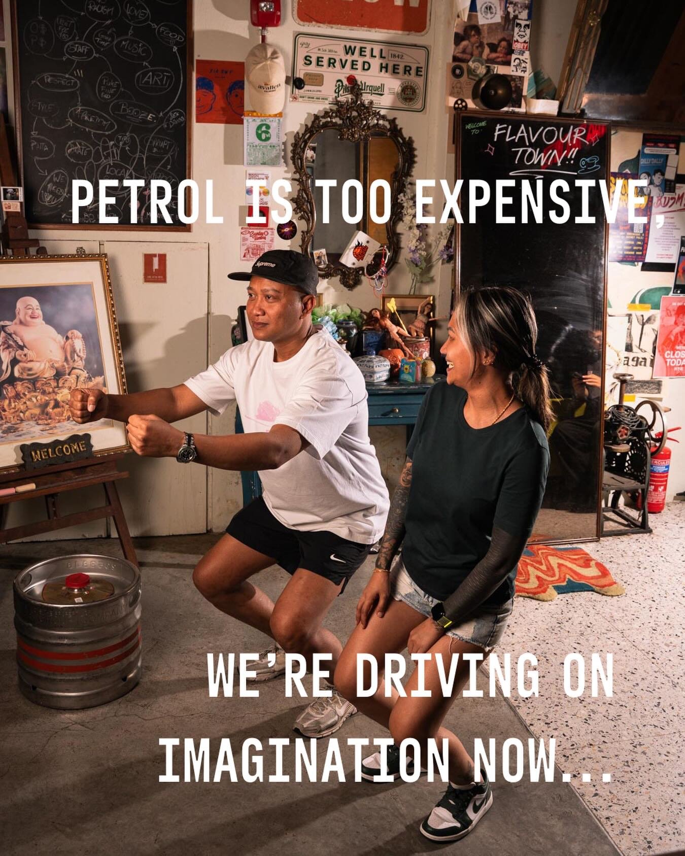 Okay but at least beer prices still the same, phewww.