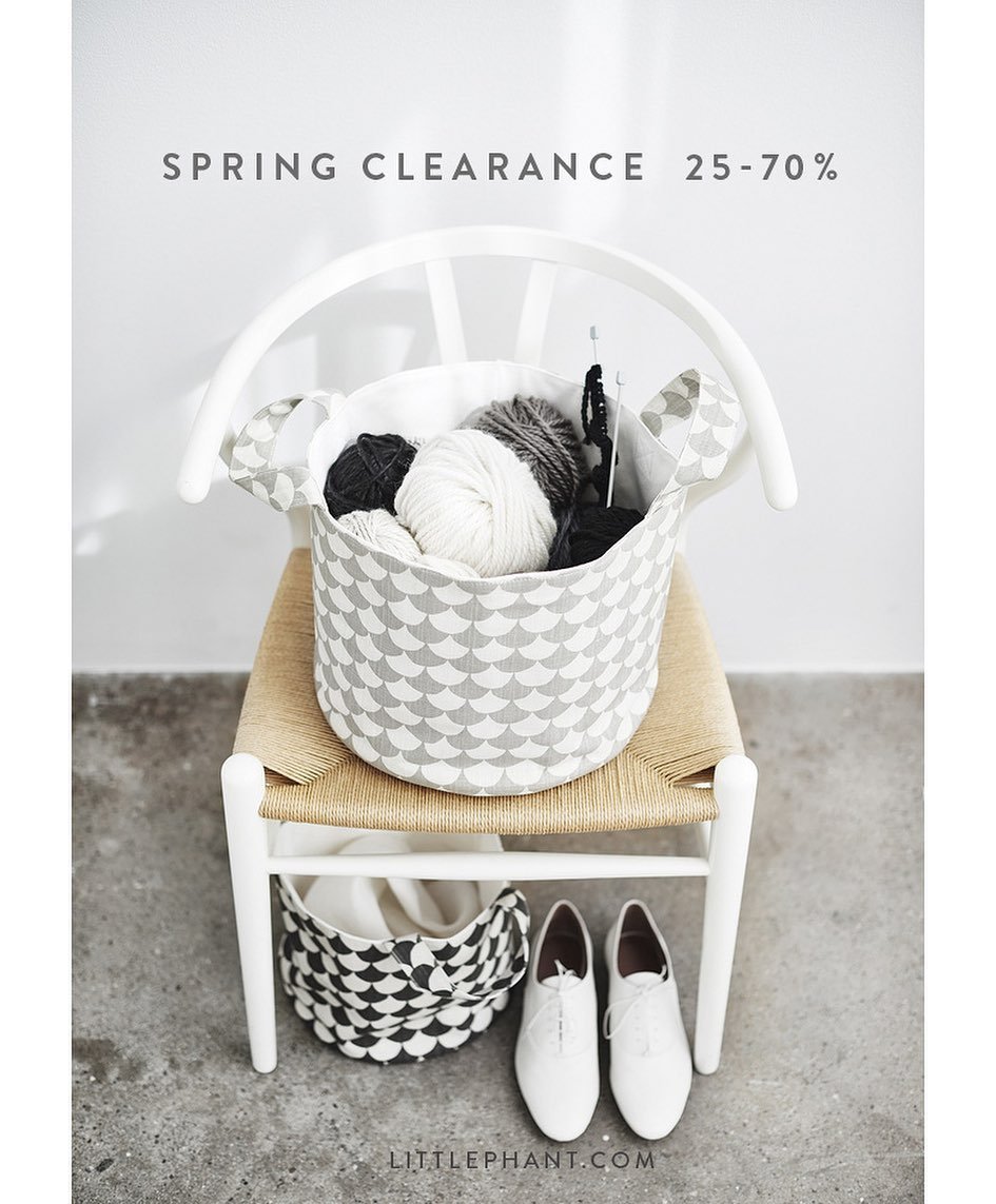 Welcome to our online spring clearance where you get 25-70% off on selected items 🌿 We are tidying up in our little warehouse and there are some great pieces available as long as stock last, or until April 30th the latest❤️ #Littlephant.com
&bull;
☀
