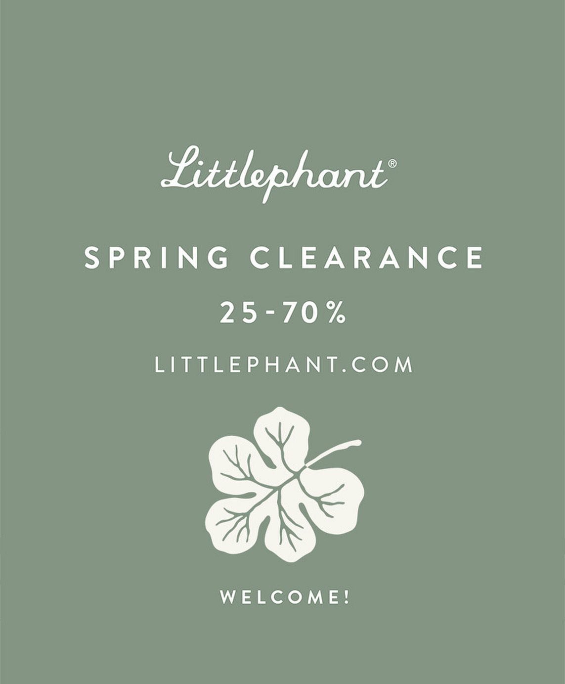 Welcome to our online spring clearance where you get 25-70% off on selected items 🌿 We are tidying up in our little warehouse and there are some great pieces available as long as stock last, or until April 30th the latest❤️ #Littlephant.com
&bull;
☀