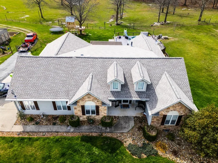TPO roofing installation in Lake Tansi Tennessee by Jeff Woods Construction