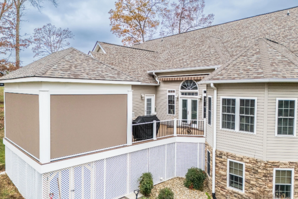 Professional roof installation in Oak Ridge TN by Jeff Woods Construction