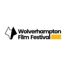 Wolverhampton Film Festival logo with stylized wolf head and text