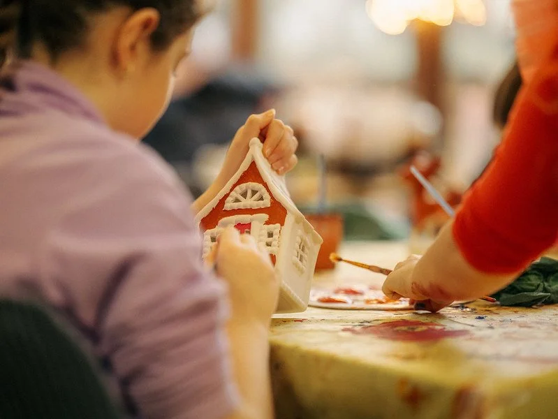 garwnant visitor centre pottery painting