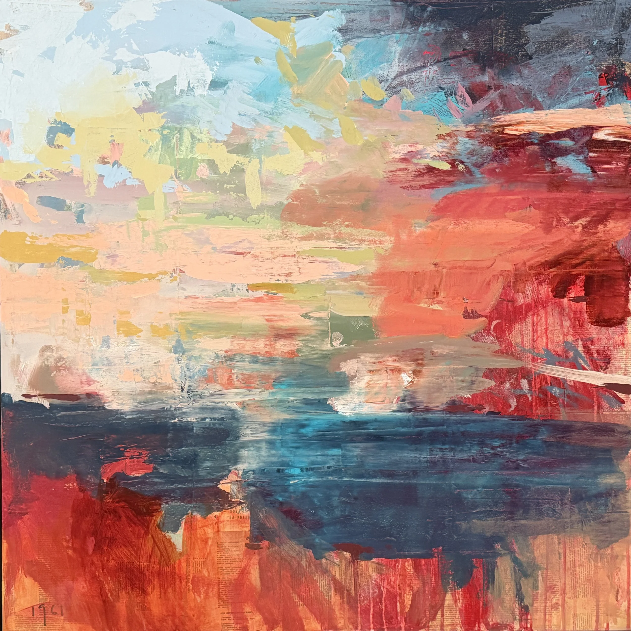 Burning Light | Acrylic | 36x36