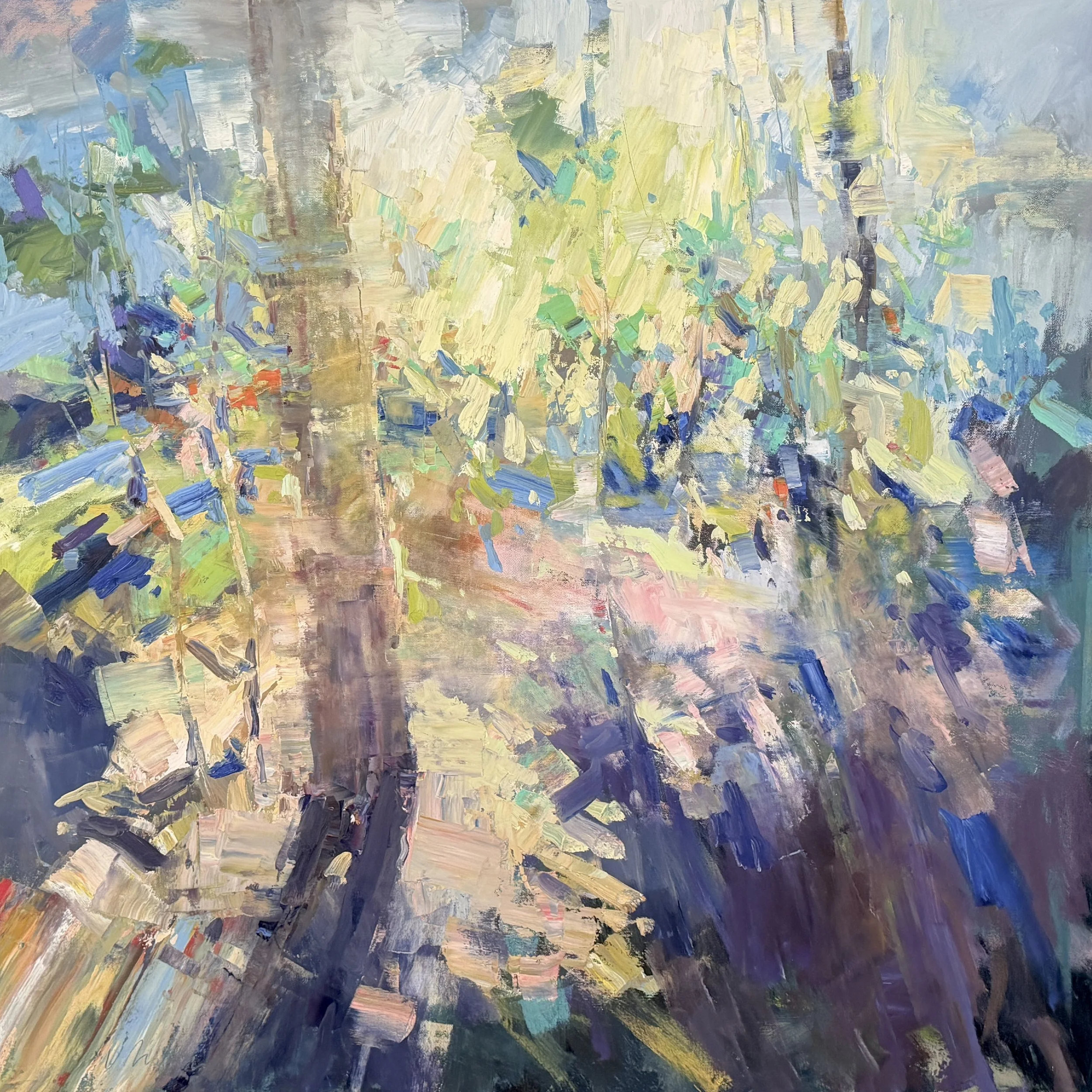 Breaking Through | Oil | 36x36