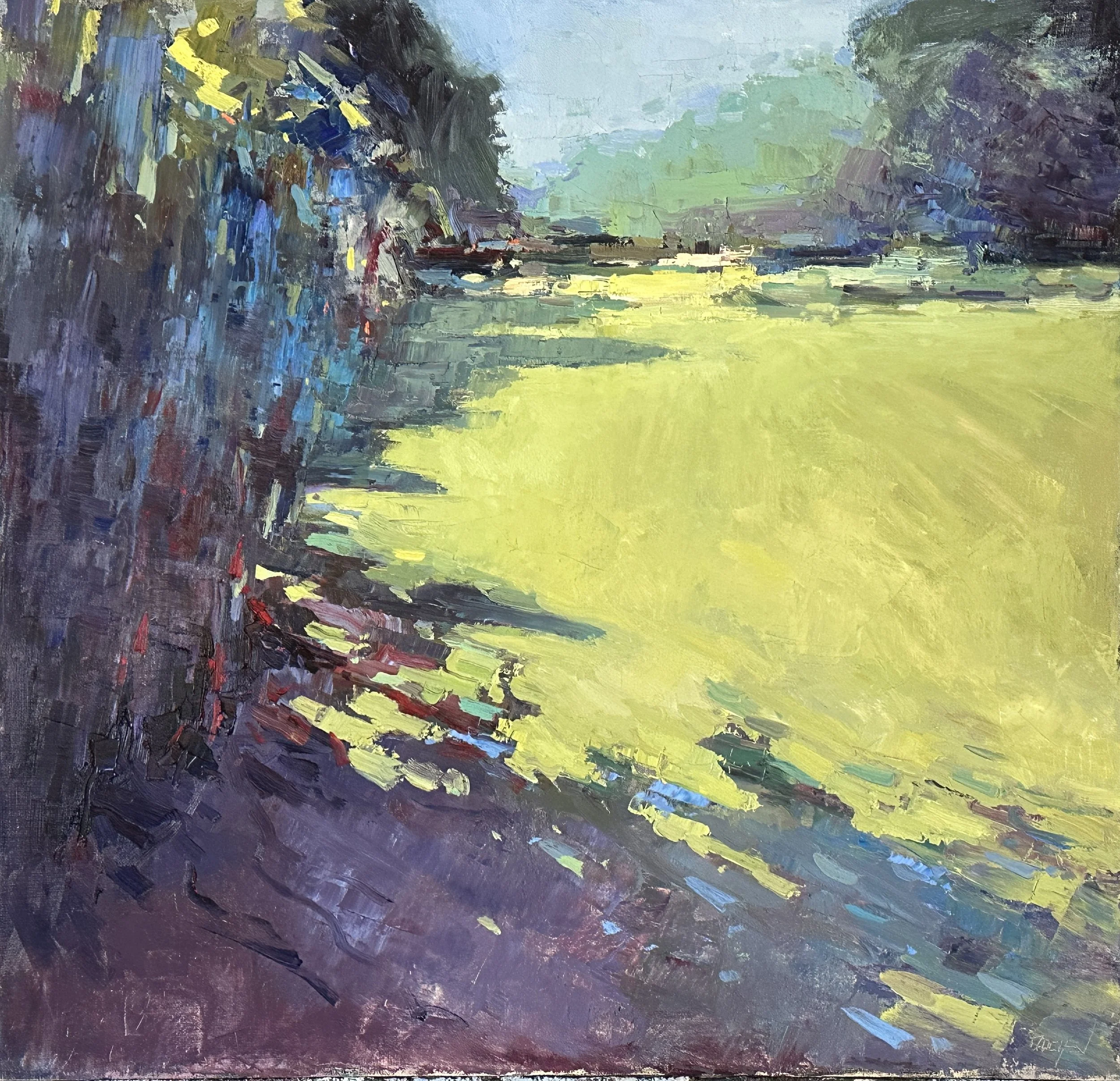 Secret Garden | Oil on Linen | 25x26