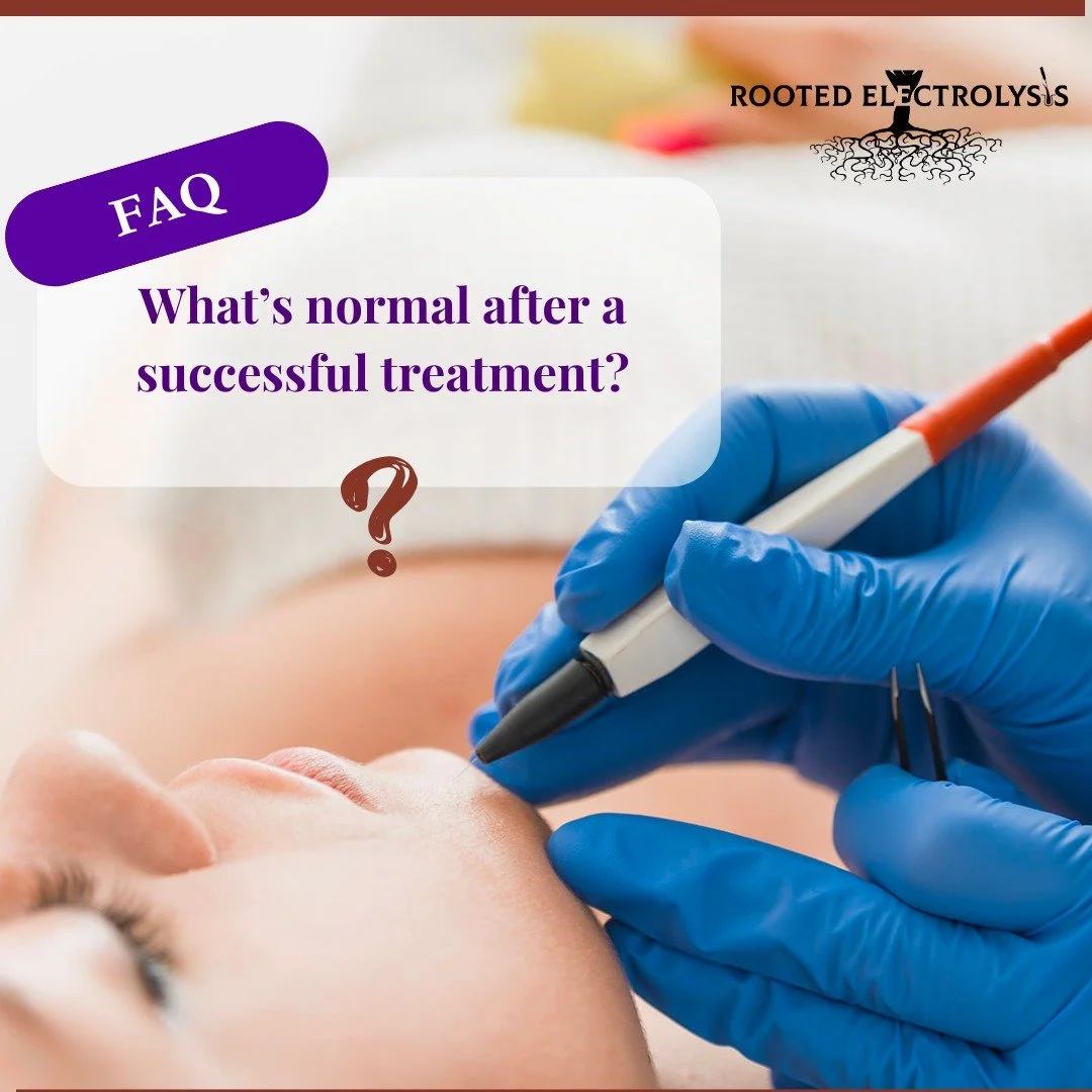 After a successful treatment, it's common to experience the following effects, which are part of the healing process:

1. Redness: Redness in the treated area is normal and expected.
2. Mild Swelling: Light swelling of the treated tissue may occur te