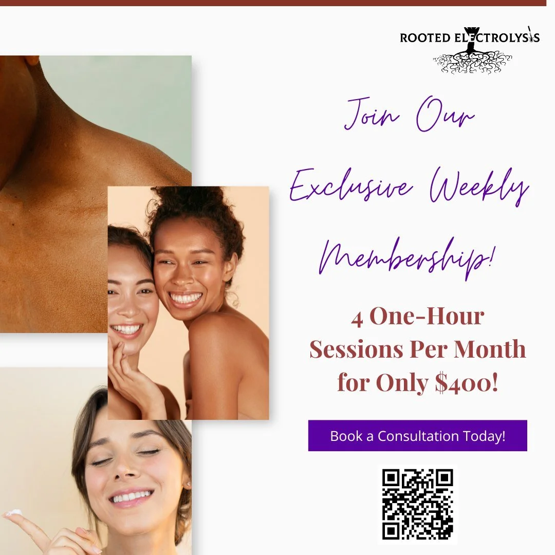 Unlock Smooth Skin: Join Our Exclusive Weekly Membership!

✨ 4 One-Hour Sessions Per Month for Only $400! ✨
That&rsquo;s a fantastic $60 savings every month and $15 off each session! 

✅ Guaranteed Time Slot 
✅ Automatic Payment at the Start of Each 