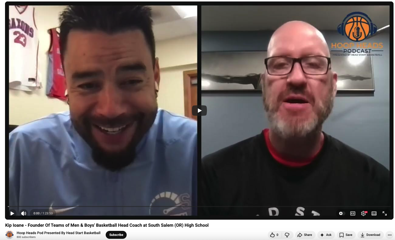 HoopHeads Podcast Talking FUSION of Winning & TeamsOfMen Work