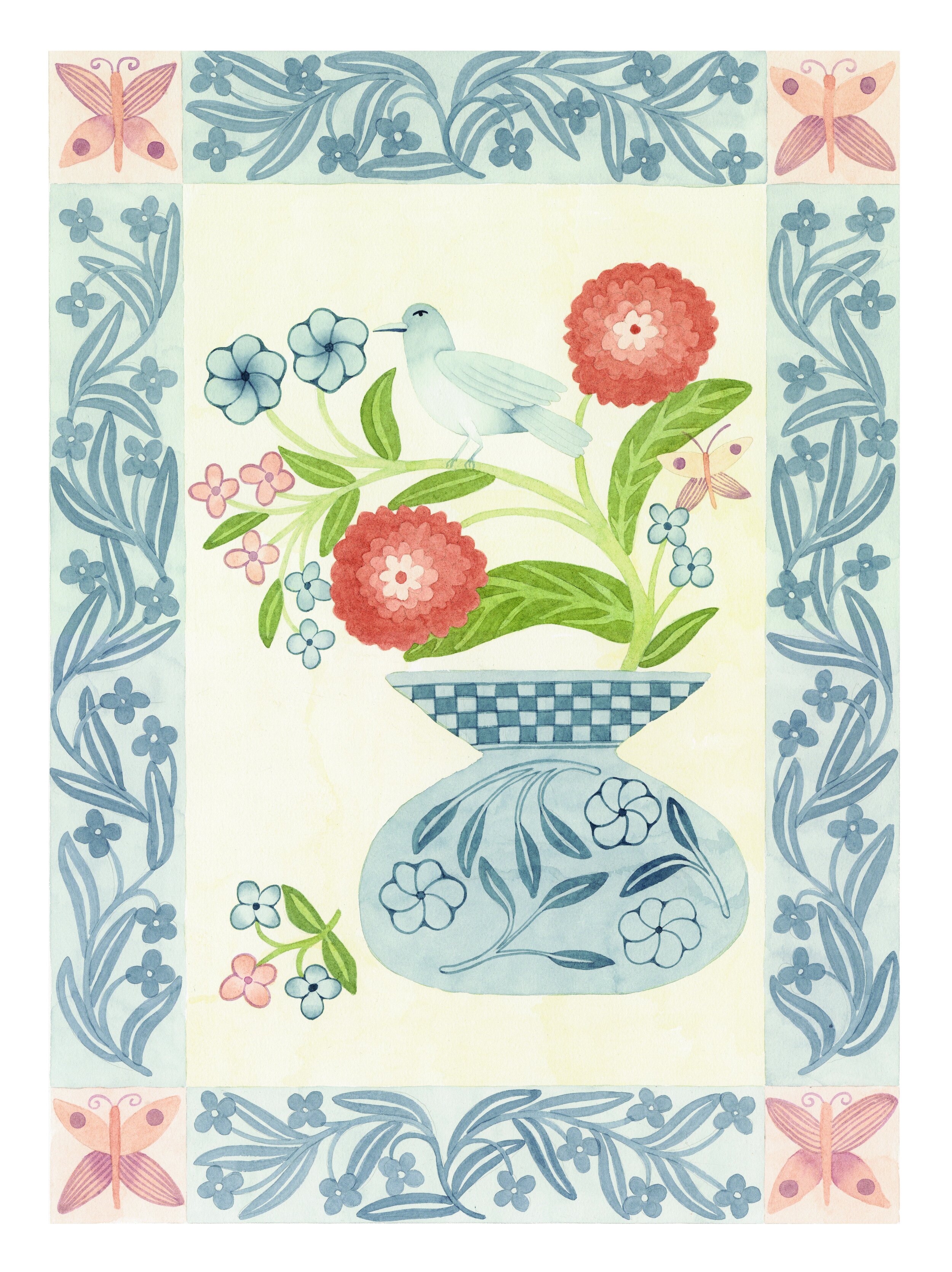 picked from the garden print