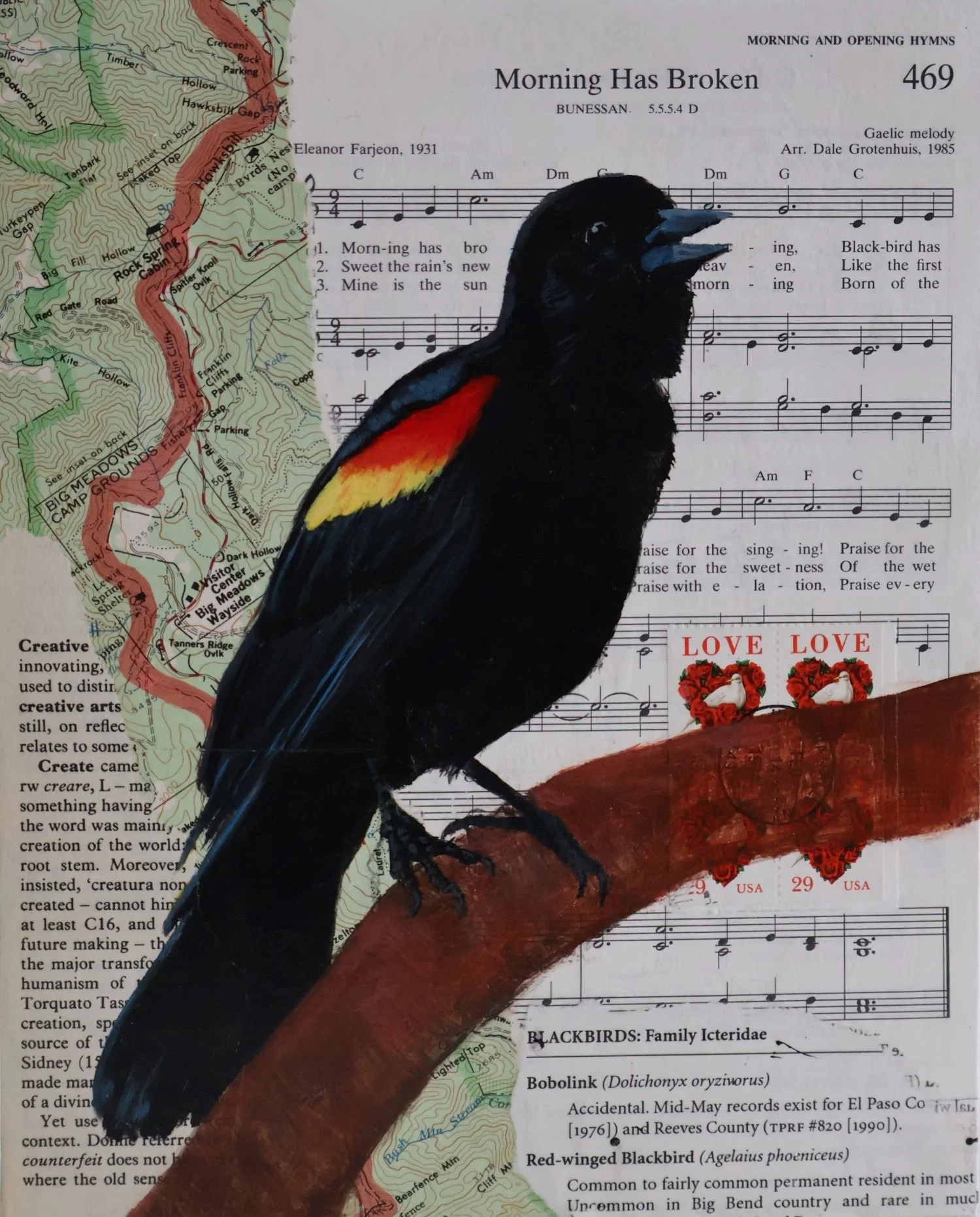 Morning Chorus -
Oil on Canvas -
10" x 8"