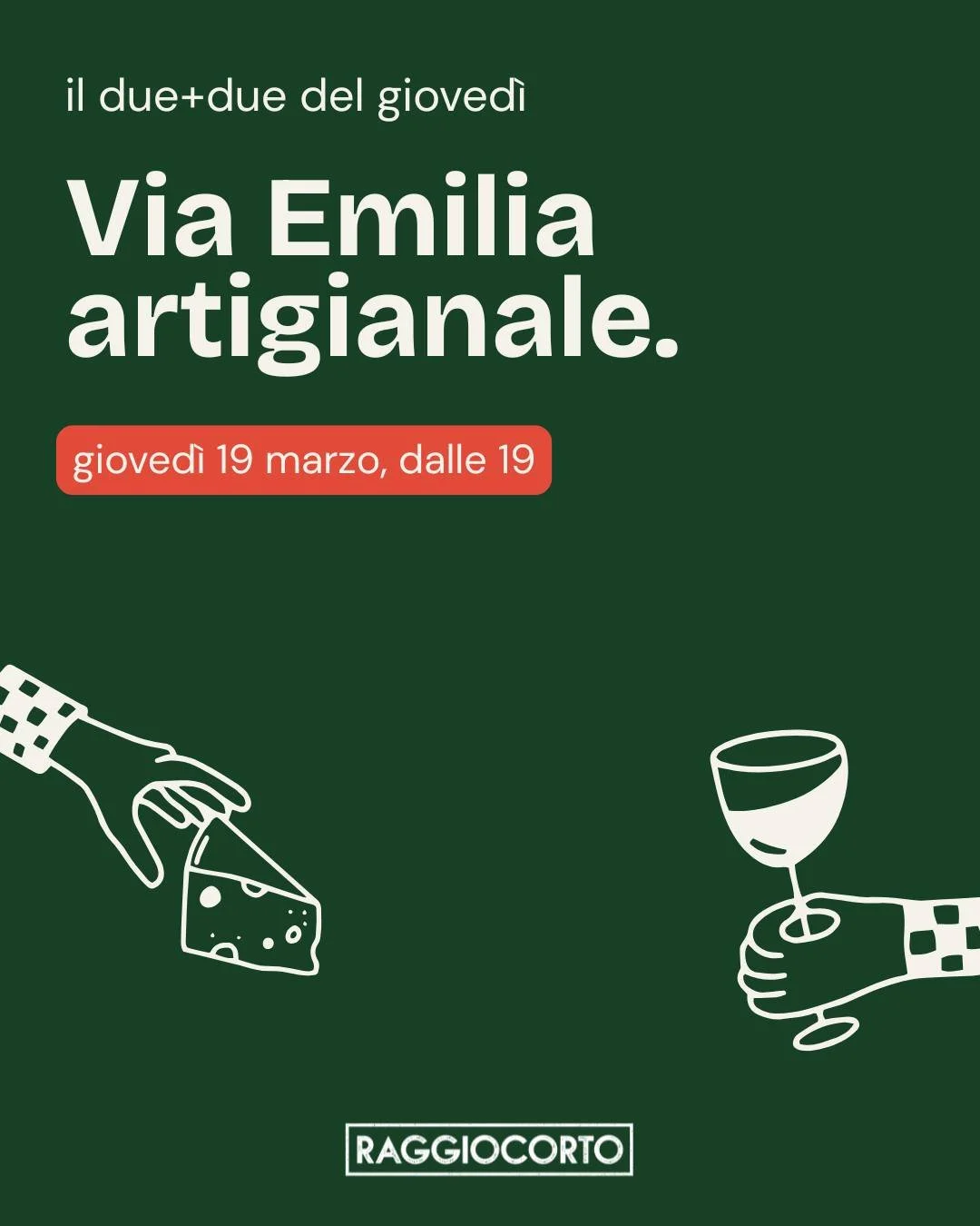 🔥 Ogni gioved&igrave;, scegliamo due vini e li abbiniamo a due piattini della cucina.
✅ Primo appuntamento: gioved&igrave; 19 marzo

Dalla Romagna, il Trebbiano fuori dagli schemi di @ancaranivini 
Dall&rsquo;Emilia, il Lambrusco rifermentato in bot