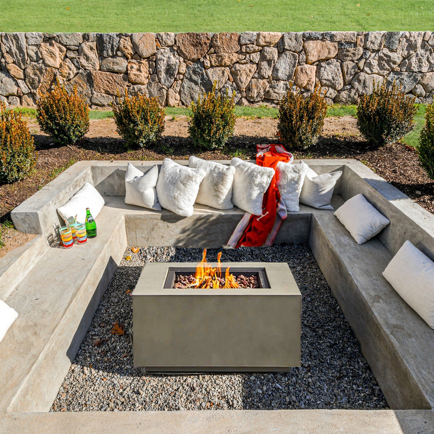Cozy days -- And nights around the fire never looked this good! 🔥✨ This is the perfect spot to kick back, relax, and soak in the natural beauty of Stonegate!! Designed with sophistication and crafted with care, Stonegate's outdoor space was made for