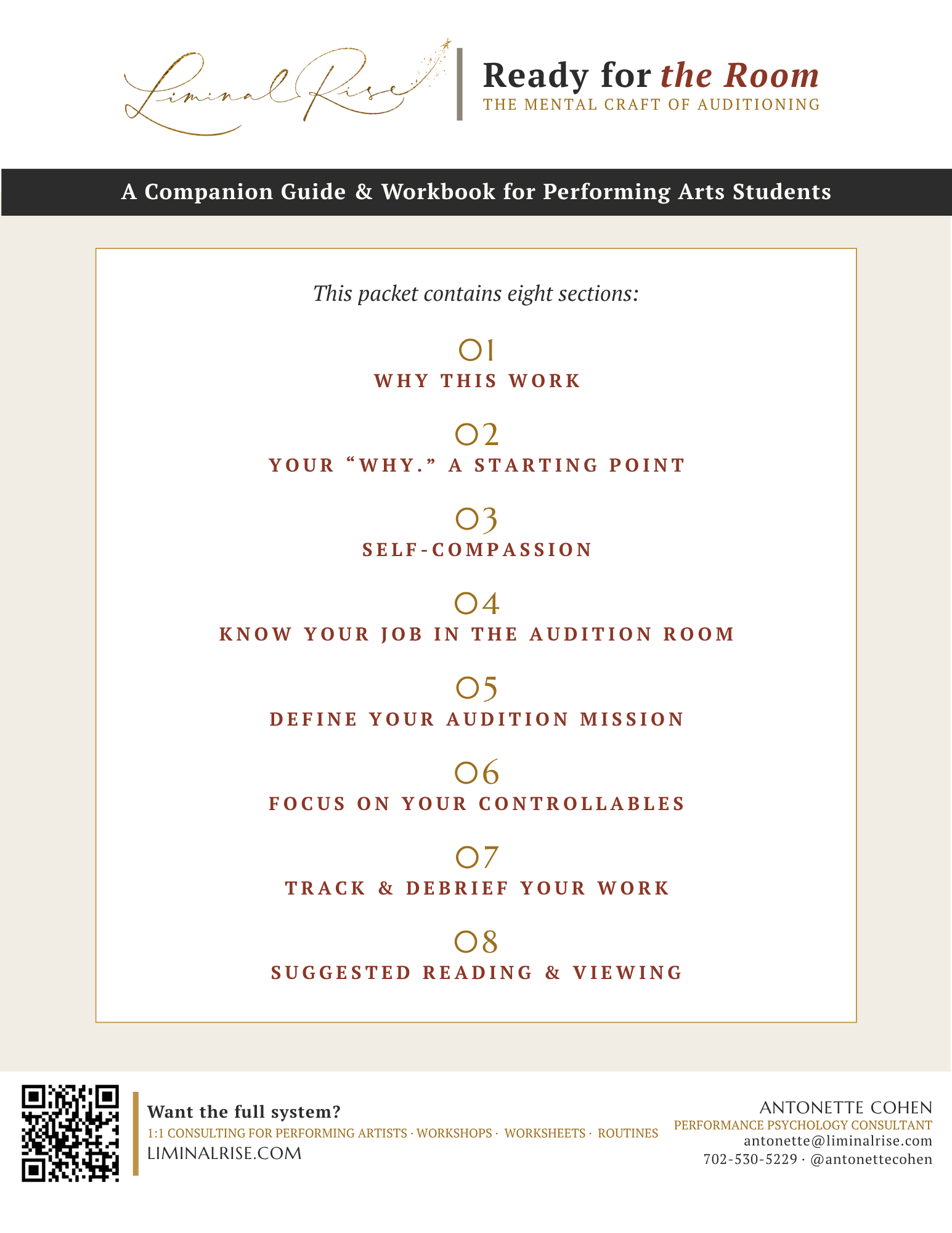 Ready for the Room: Companion Guide & Workbook