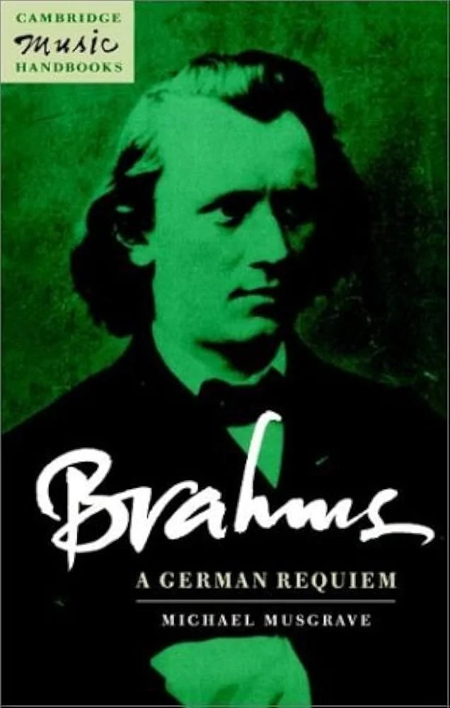 Image of front cover to the book Brahms: A German Requiem by Michael Musgrave