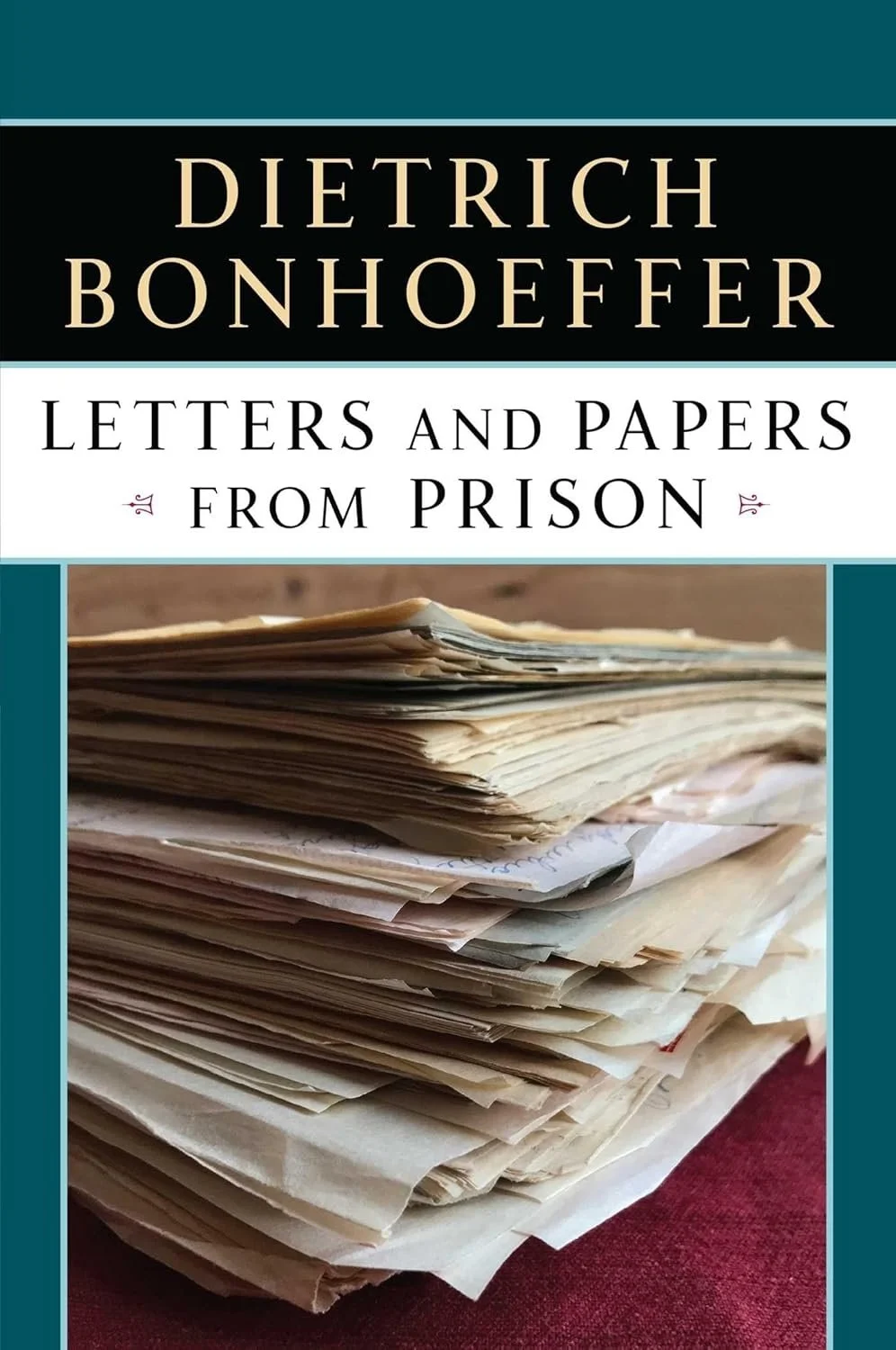 Front book cover of Dietrich Bonhoeffer, Letters and Papers from Prison