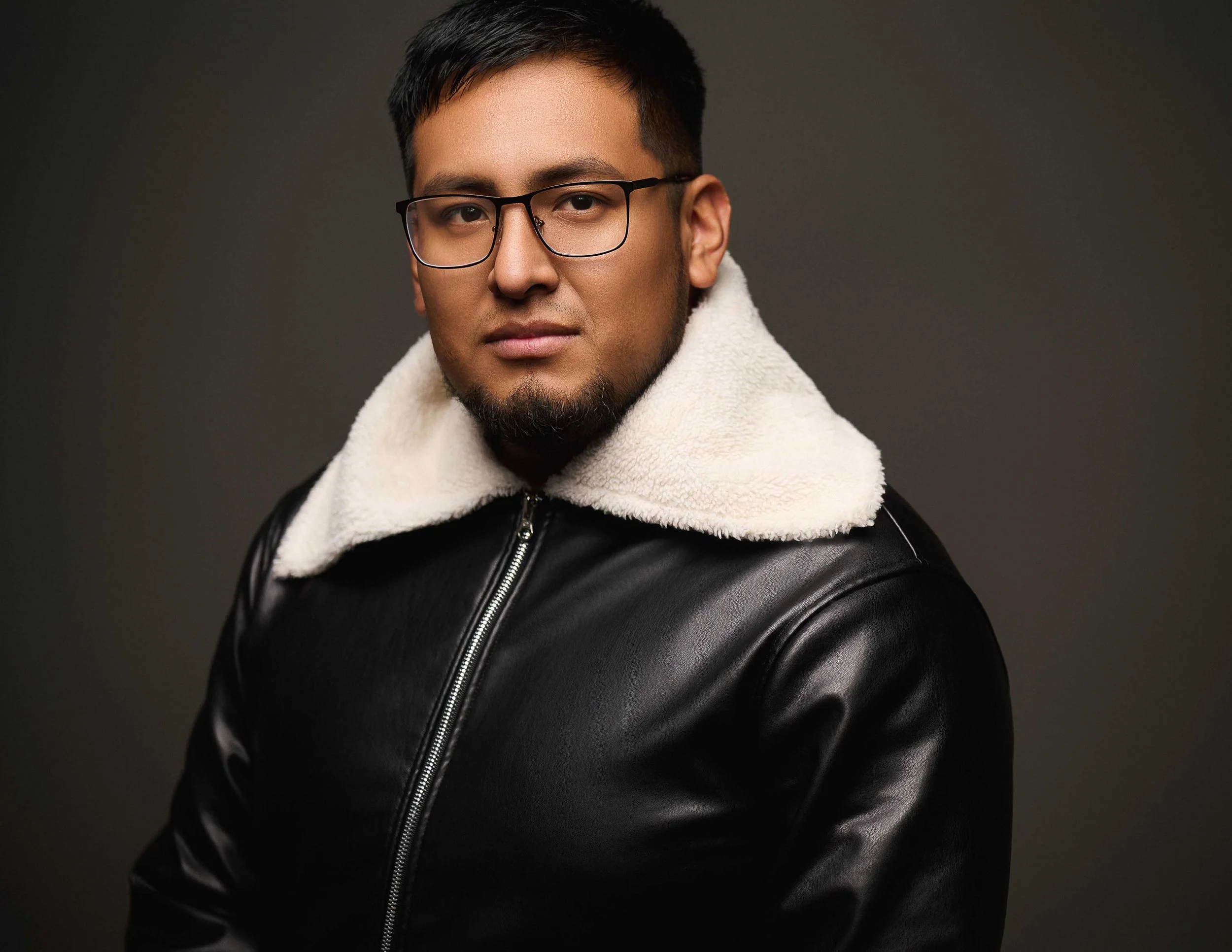 artistic creative headshot in Seattle area photography studio