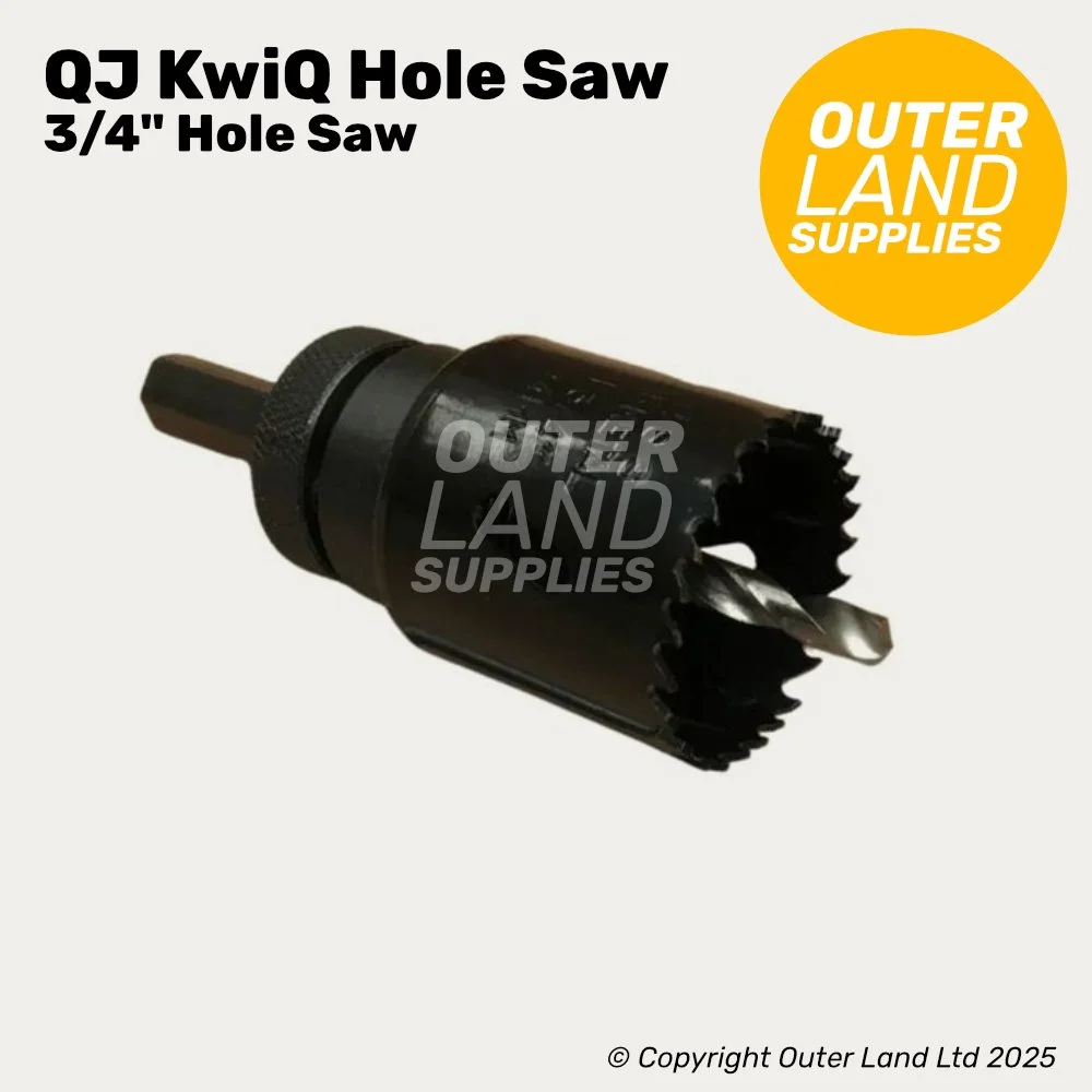 KwiQ Fitting 3/4" Hole Saw