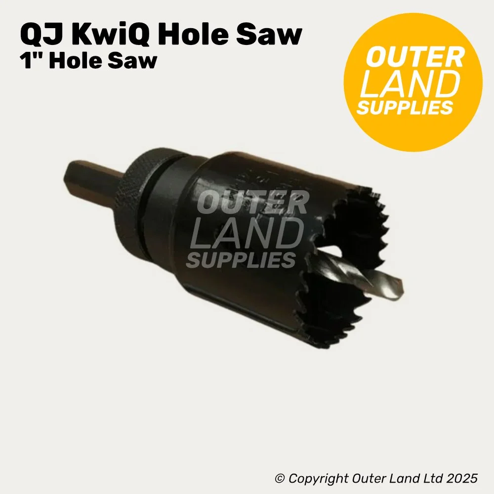 KwiQ Fitting 1" Hole Saw