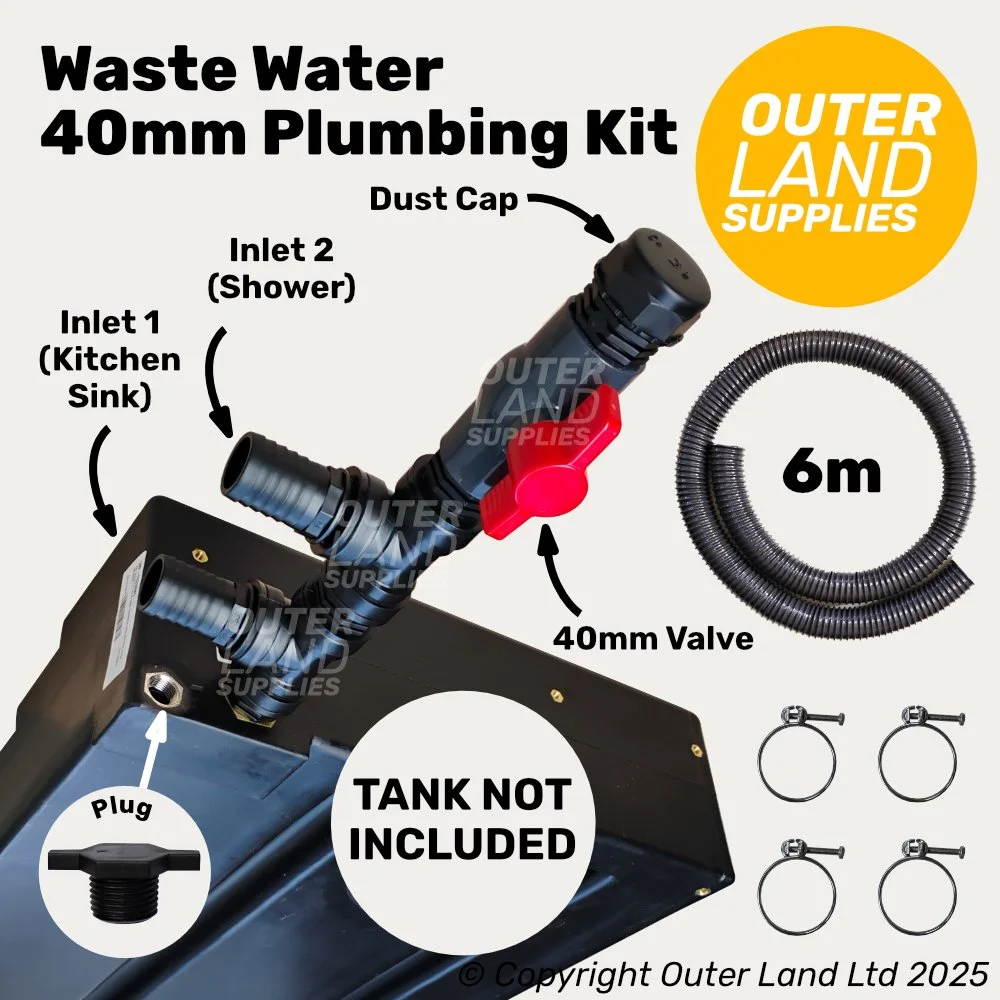 Waste Water Plumbing Kit - Stem 2 Outlet Bundle