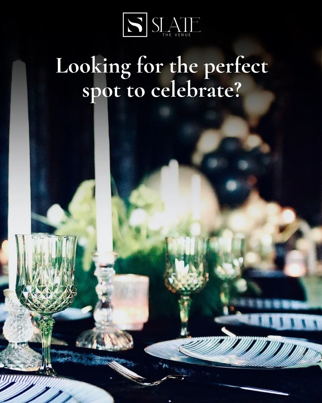 Planning a celebration takes effort, and the last thing you need is a space that fights your vision. instead of elevating it. At Slate, we've thought of everything so you don't have to. 🥂

🔆 4,500 sq. ft. of modern, light-filled space dressed in el