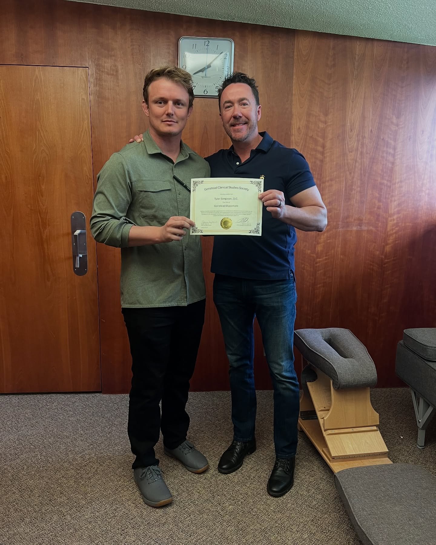 Congratulations to Dr. Tyler on Passing His Gonstead Diplomate Exam! 👏🏼 🙌🏼 🥹 

The Peak Potential Team is BEYOND proud to announce that Dr. Tyler has officially passed his Gonstead Diplomate exam &mdash; an incredible accomplishment that reflect