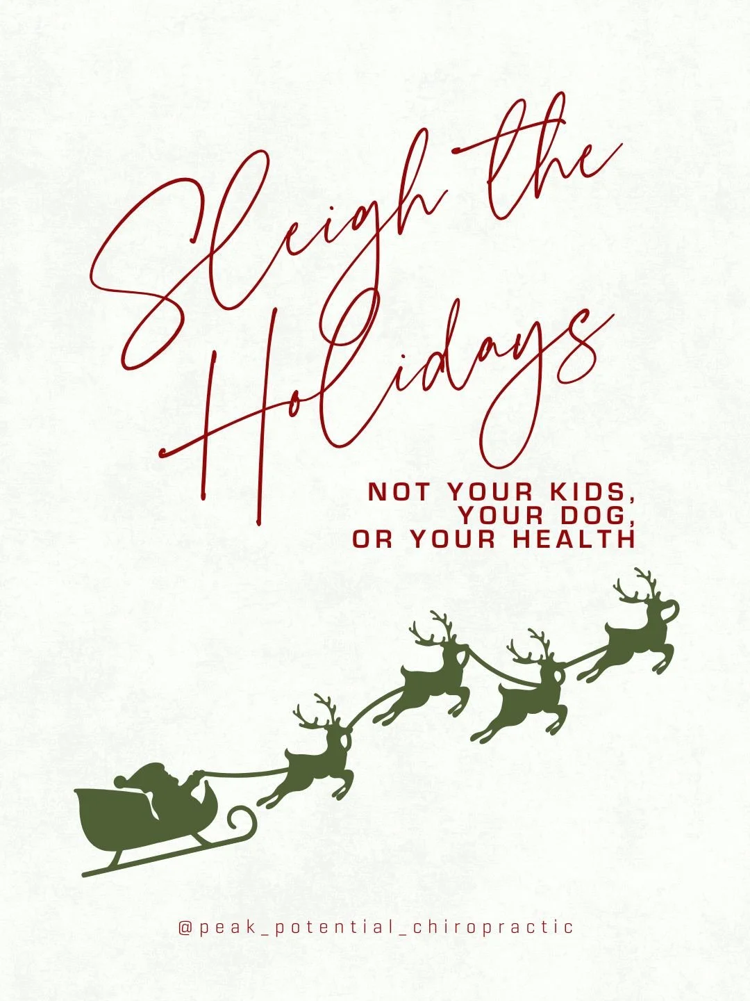 🎄🐾 Holiday Survival Tips for Busy Parents (Two-Legged &amp; Four-Legged)

The holidays bring joy, connection&hellip; and a whole lot of extra stress on your body and nervous system. Between lifting kids, carrying heavy shopping bags, cooking for lo